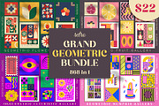 Big retro geometric collection, an Object Illustration by Sofico (Thumbnail 1 of 31)