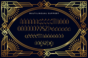 Bristal - Modern Art Deco Font, a Handwritten Font by overlaytemplates (Thumbnail 5 of 5)