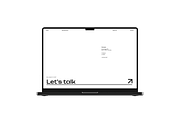 Readymag Website Template - Creative, a Landing Page Template by alexandraelisa (Thumbnail 6 of 6)