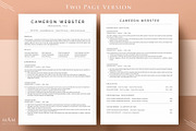 Modern ATS Resume Template, a Resume Template by MAM Design (Thumbnail 3 of 10)