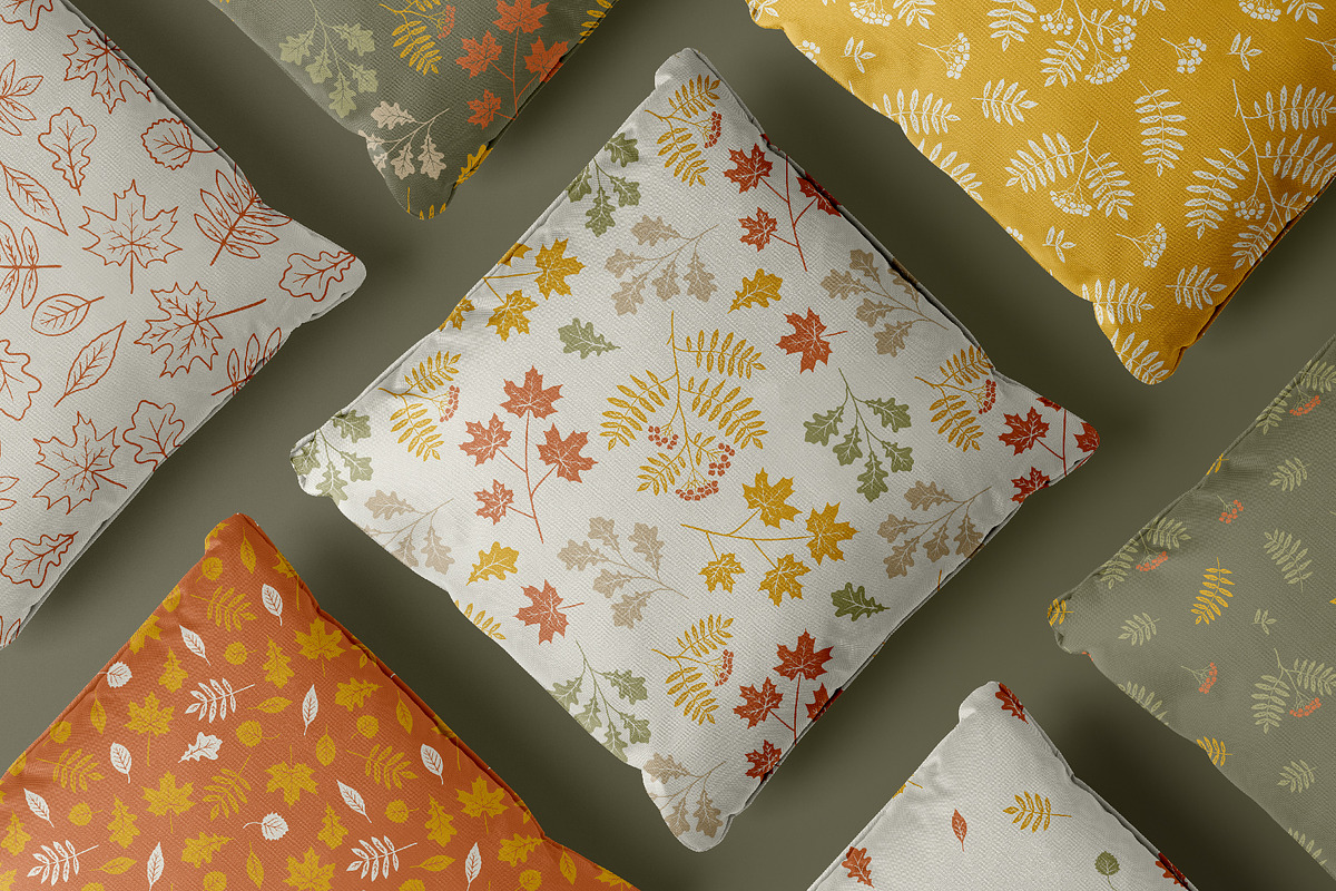 Autumn & Thanksgiving Pattern Set, a Decorative Illustration by Wild and Wonder by Ana (Photo 3 of 13)