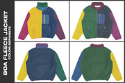 Boa Fleece Jacket - Mockup, a Hoody Mockup by DaldSgh (Thumbnail 5 of 9)