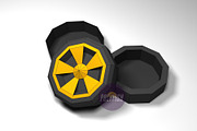 DIY Wheel Box 3D model template, a Graphic by PolyFish (Thumbnail 2 of 4)