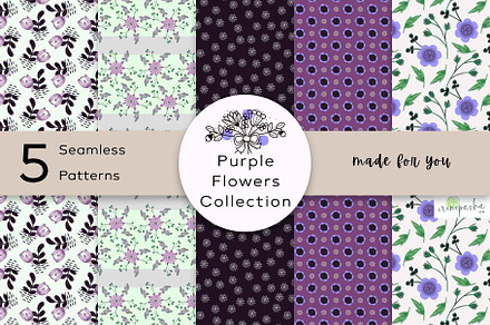Purple Flowers Collection
