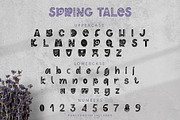 Spring Tales | Folk Art Font, a Symbol Font by Kandella's Art (Thumbnail 2 of 15)