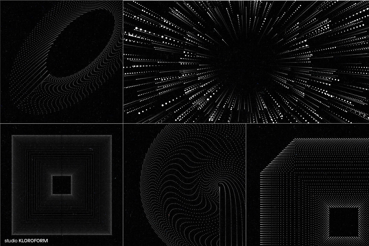 SPACE 6 - 55 dotted line objects, an Object Graphic by kloroform (Photo 5 of 20)