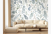 Living Room Wallpaper Mockup, an Advertising Mockup by Rami's Mockups (Thumbnail 2 of 3)