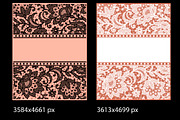 Lace seamless pattern, corner, card., a Pattern Graphic by Ajuga (Thumbnail 2 of 7)