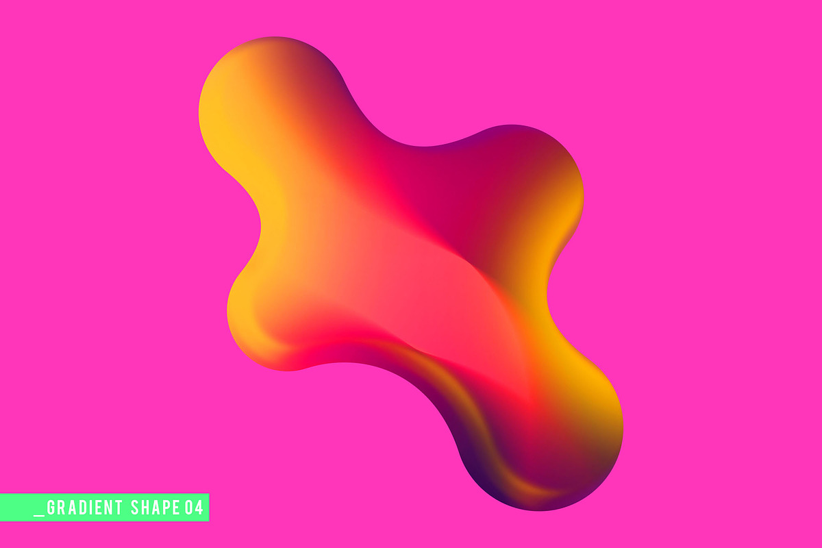 CLASH | Vibrant Shapes & Gradients, a Texture Graphic by CUDOS (Photo 15 of 28)