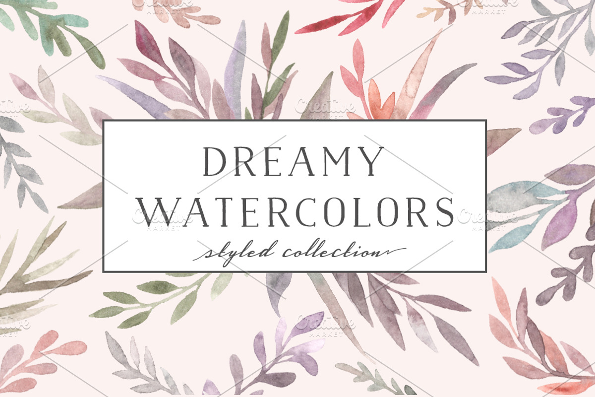 Watercolor flora. Dreamy collection, a Decorative Illustration by Bang Bang Bureau (Photo 7 of 7)
