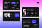 AI Digital Marketing Pitch Deck, a Presentation Template by Claymoon Lab (Thumbnail 4 of 7)