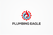 plumbing eagle – Logo Template, a Branding & Logo Template by Alfam17 (Thumbnail 1 of 2)
