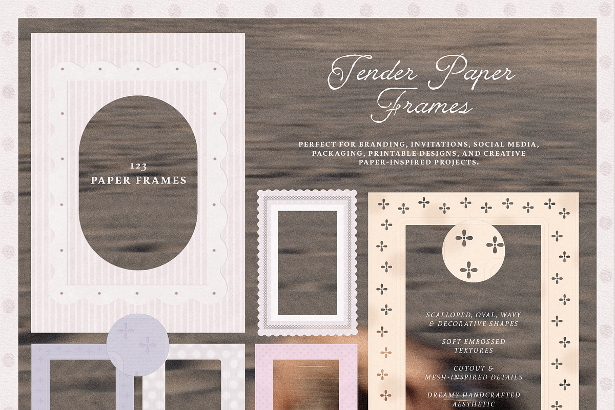 Tender Paper Frames, a Background Graphic by Animoon (Photo 11 of 18)