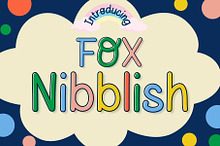 Fox Nibblish Font