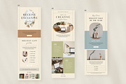 Enchanté Email Newsletter Template, an Email Template by Vynetta (Thumbnail 4 of 7)