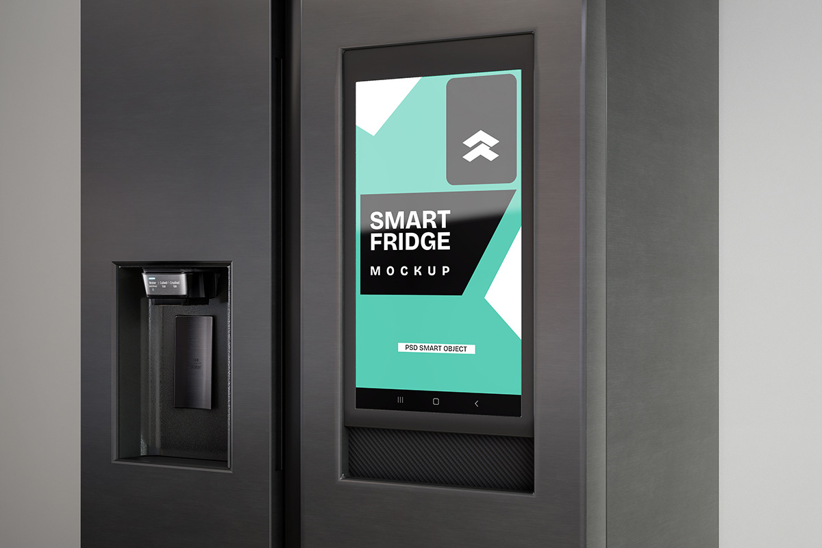 Smart Fridge - Mockup, a Mockup by Rometheme Std (Photo 5 of 5)