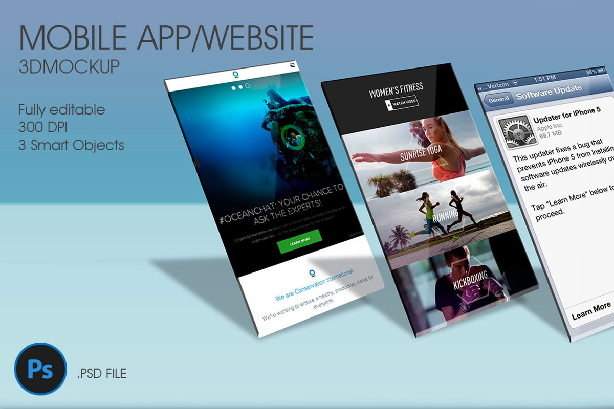Website Mockup Bundle, a Device Mockup by 8Link (Photo 4 of 5)