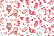 Valentine's day Clipart, an Animal Illustration by Ann Astro (Thumbnail 7 of 8)