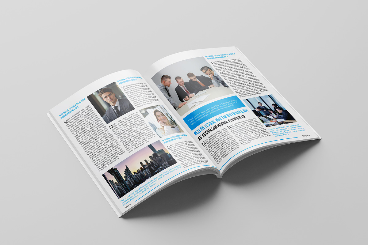 Newsletter Template, a Brochure Template by Template Shop (Photo 4 of 6)