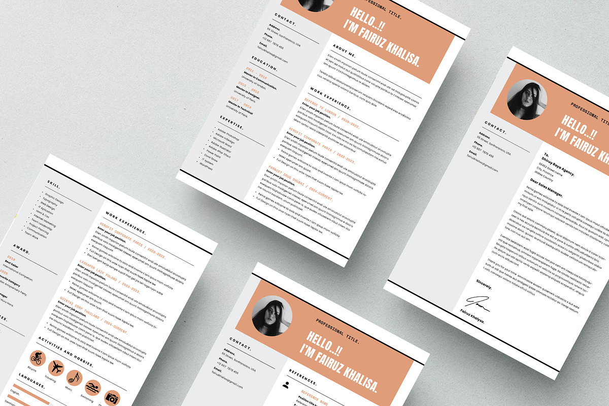 Resume, a Resume Template by Occy Design (Photo 3 of 5)