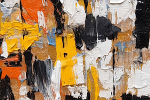 Abstract Oil Painting, an Abstract Photo by Hamza067