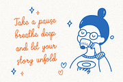 Delicate Journal Trendy Handwritten, a Script Font by PutraCetol Studio (Thumbnail 4 of 5)