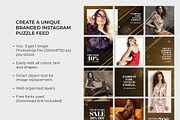 Luxor - Instagram Puzzle feed, a Social Media Template by Plan B (Thumbnail 2 of 6)