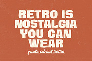 Hover Ridley Retro Font Duo, a Script Font by Letterhend Studio (Thumbnail 8 of 11)