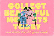 Bigman Smallman Funky Retro Font Duo, a Script Font by Letterhend Studio (Thumbnail 10 of 11)