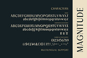 Magnitude - Stylish Sans Serif, a Font by Letterhend Studio (Thumbnail 7 of 10)