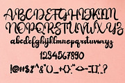 Bunga, a Script Font by Canden Meutuah (Thumbnail 6 of 8)