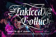 Rebella Typeface, a Blackletter Font by alit design (Thumbnail 8 of 17)