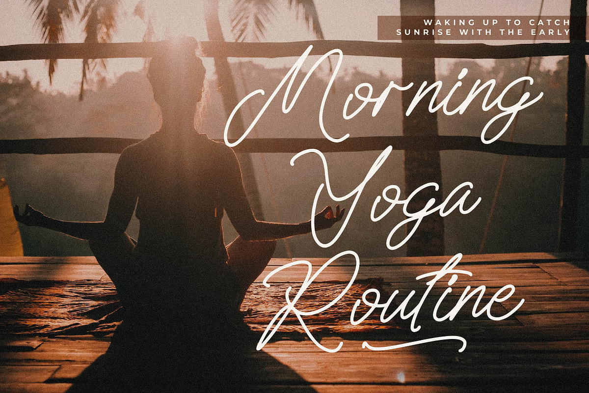Melankoly Asteria Monoline Font, a Script Font by Letterena Studios Script (Photo 5 of 15)