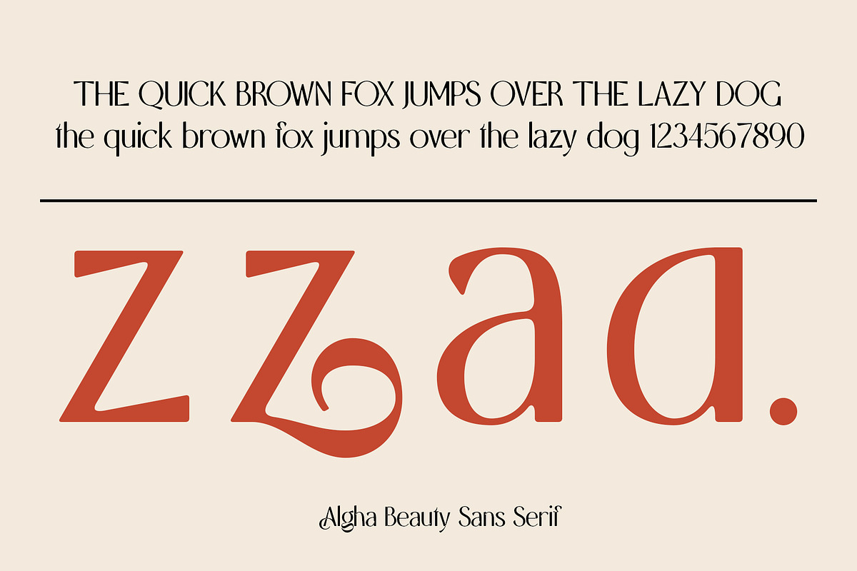 Algha | Beauty Sans Serif, a Sans Serif Font by Youthlabs Studio (Photo 4 of 20)