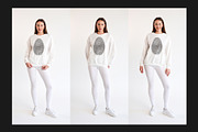 Leggings and Sweatshirt Mockup, a Bottom Mockup by Freeman Studio (Thumbnail 8 of 16)