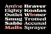 Caleit - Variable Font, a Serif Font by Get Studio (Thumbnail 7 of 20)