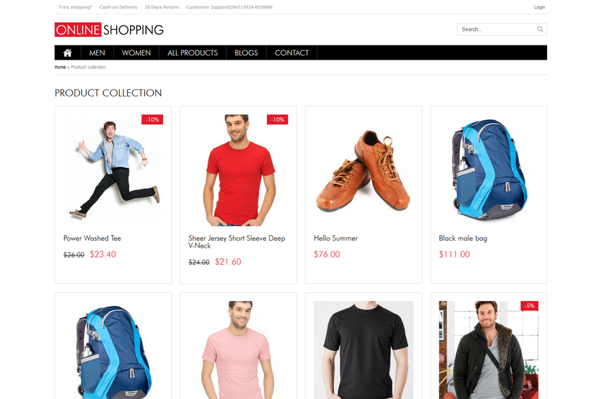 New Shopping, a Websites & App Template by WeebPal Corp (Photo 3 of 5)
