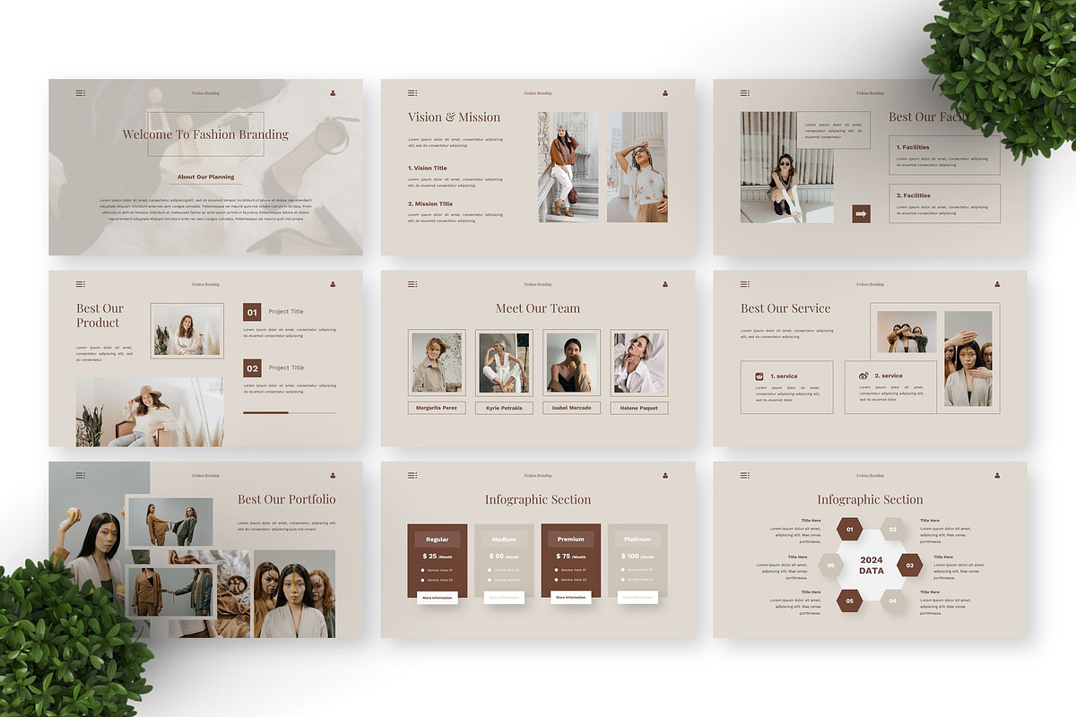 Fashion Branding - Trend Keynote preview 6