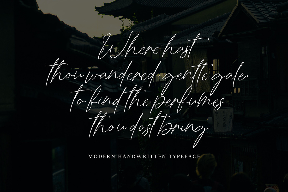Lombardi Silakahi, a Handwritten Font by pineungtype (Photo 1 of 8)