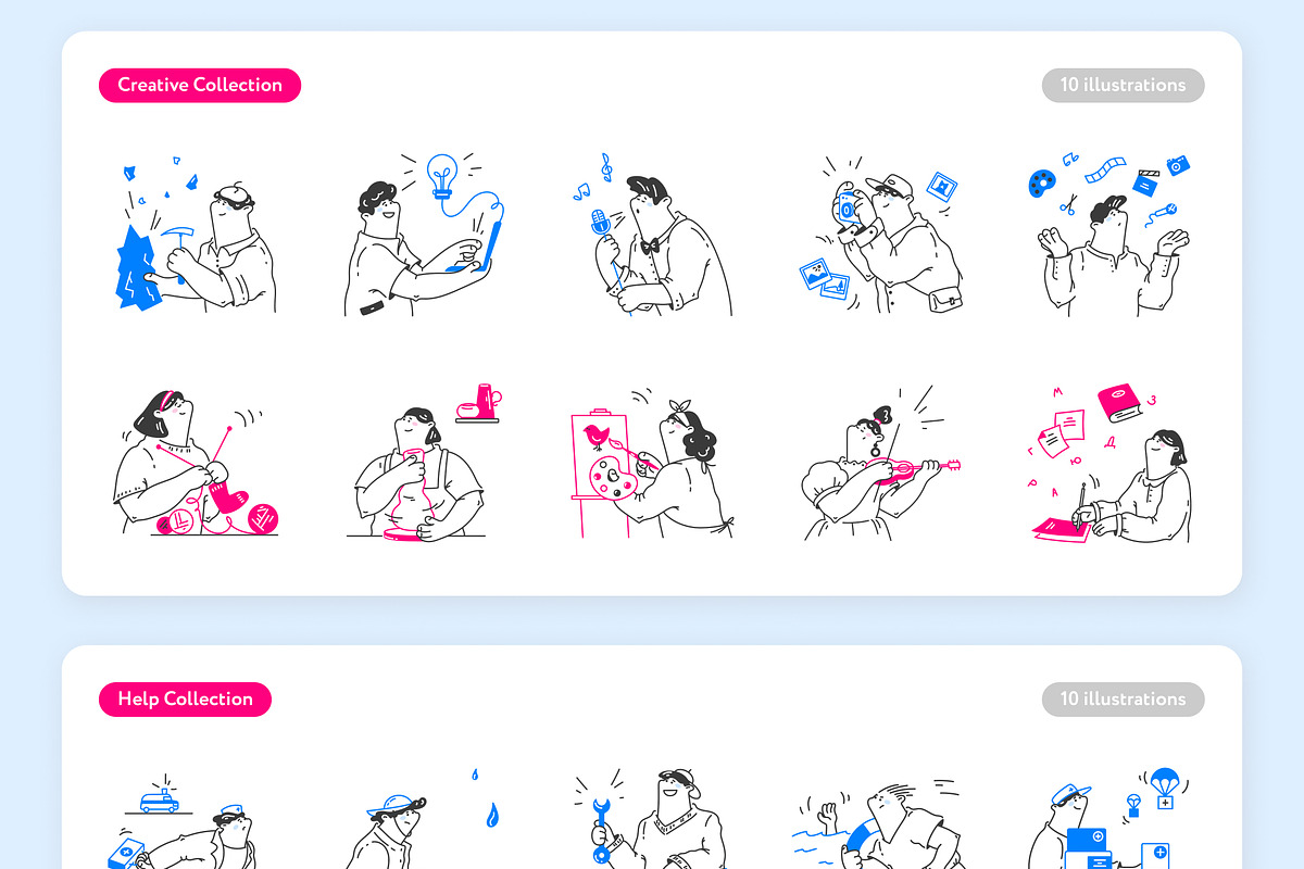 Rority Collection, a Person Illustration by Welovegraphics (Photo 10 of 11)