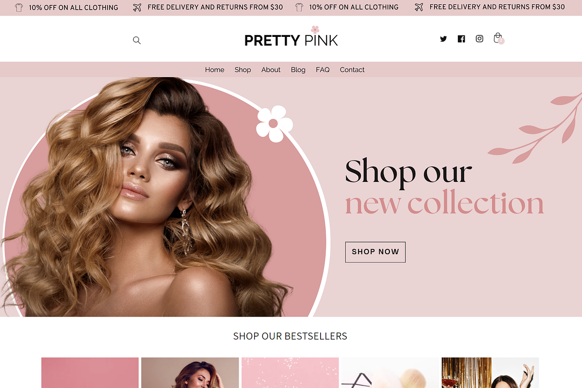 Nail Salon Shopify Theme, a Shopify Template by SunshineStudioBoutique (Photo 6 of 9)