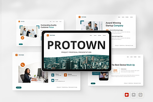 Project Proposal PowerPoint, a Presentation Template by Annora Studio