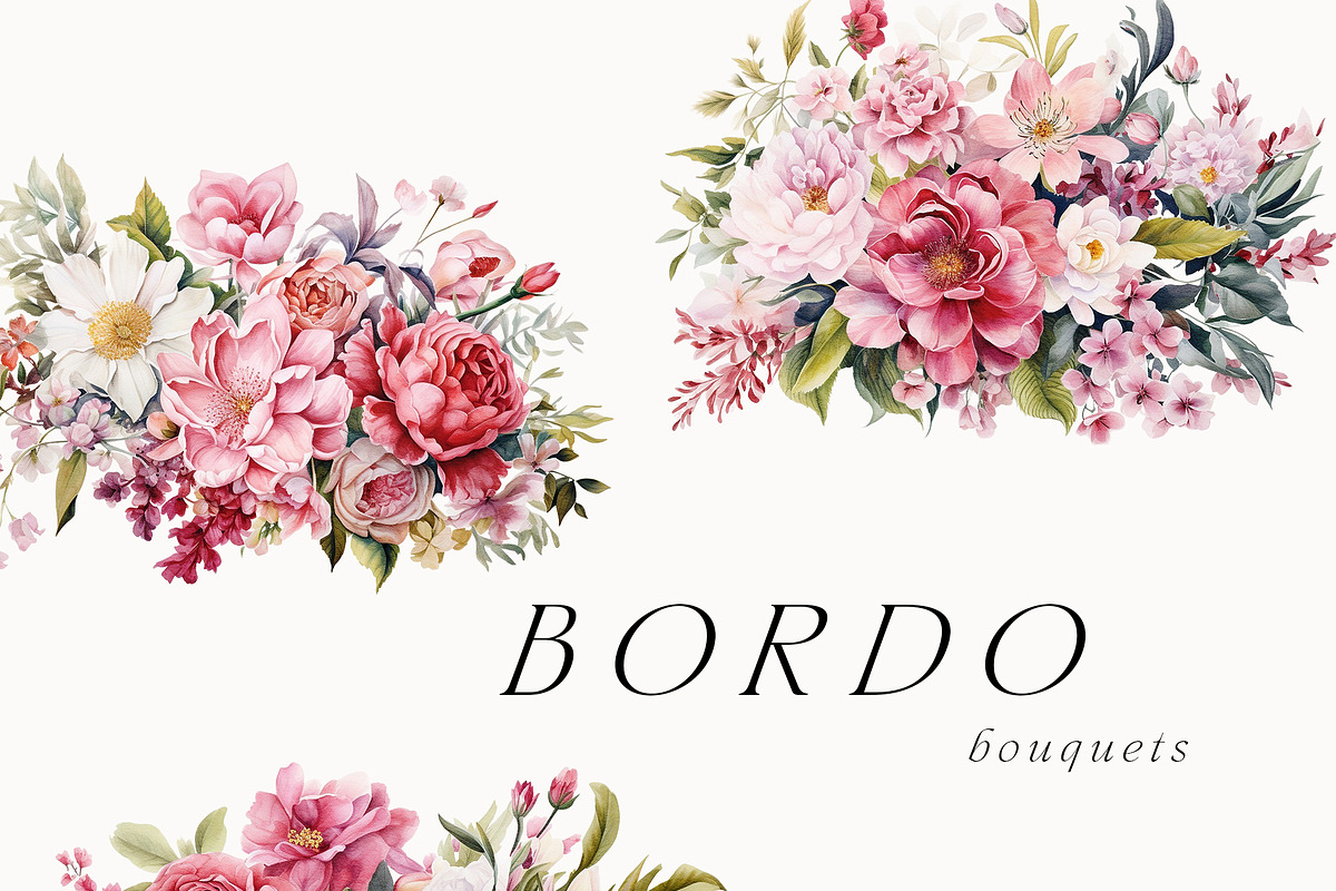 Watercolor Floral Bundle (45 in 1), a Decorative Illustration by Lana Elanor (Photo 132 of 180)