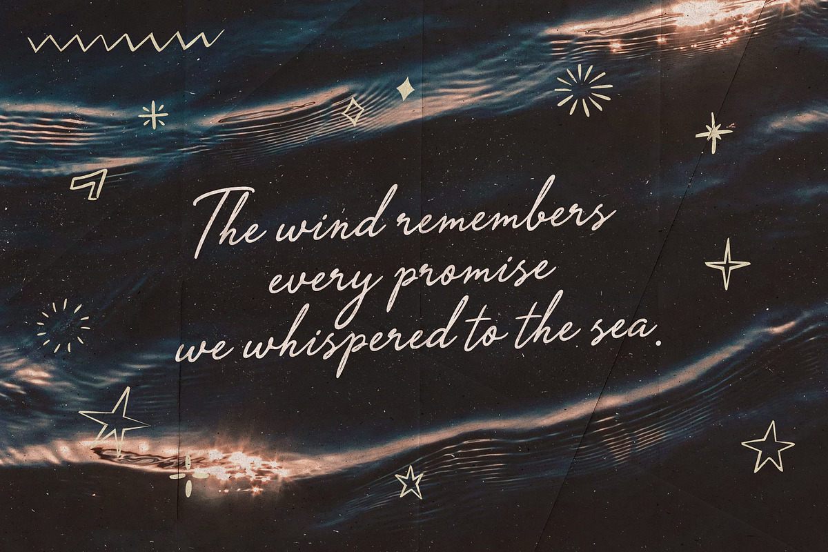 Royale Magnolia Romantic Vintage Duo, a Script Font by Tyasify (Photo 12 of 15)