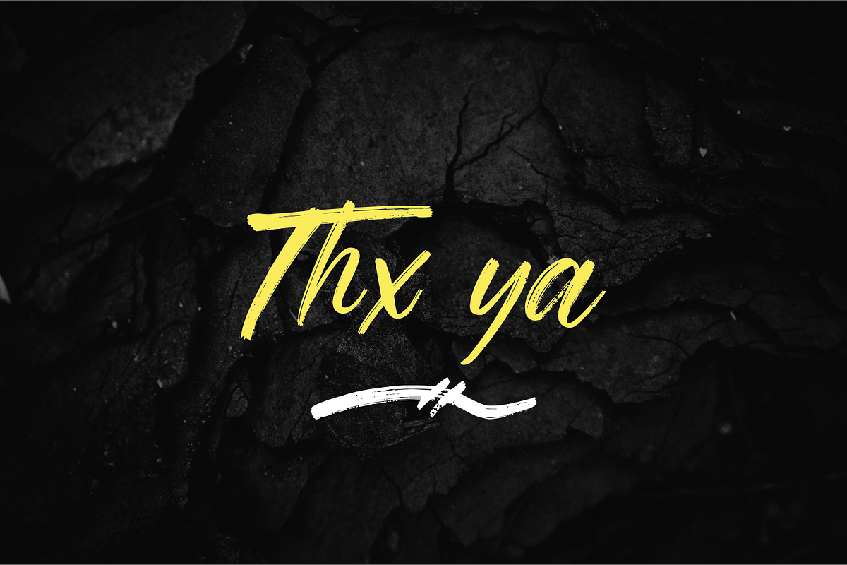 Unseeness, a Script Font by zamjumps (Photo 10 of 10)