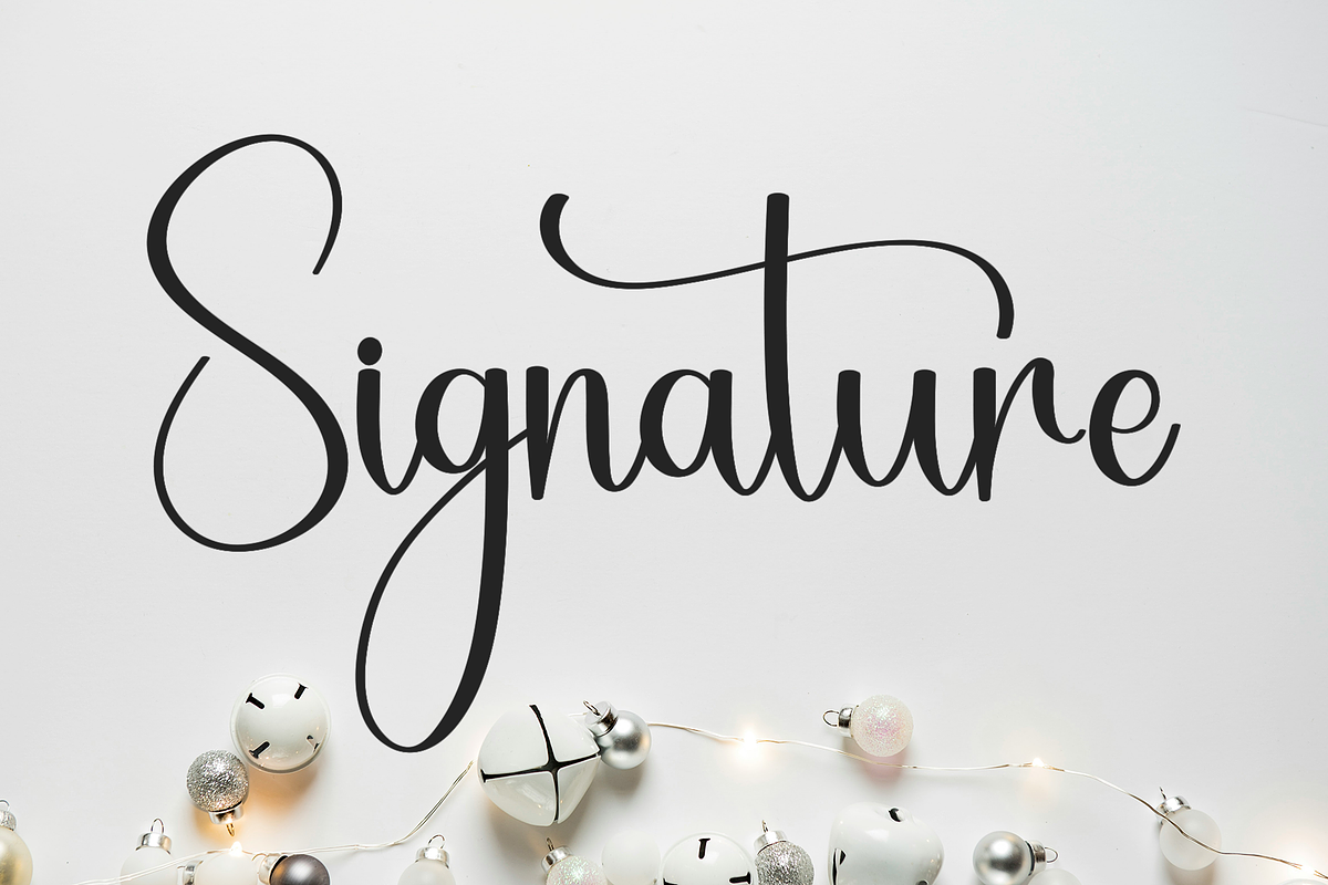 February Christmas, a Handwritten Font by FreshTypeINK (Photo 8 of 8)