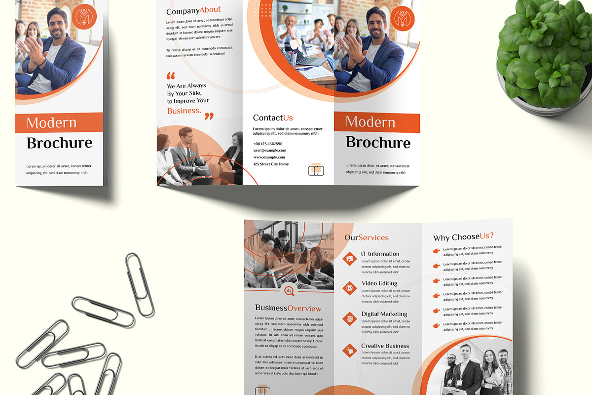 Trifold Brochure Design, a Brochure Template by MightyDesign (Photo 2 of 6)