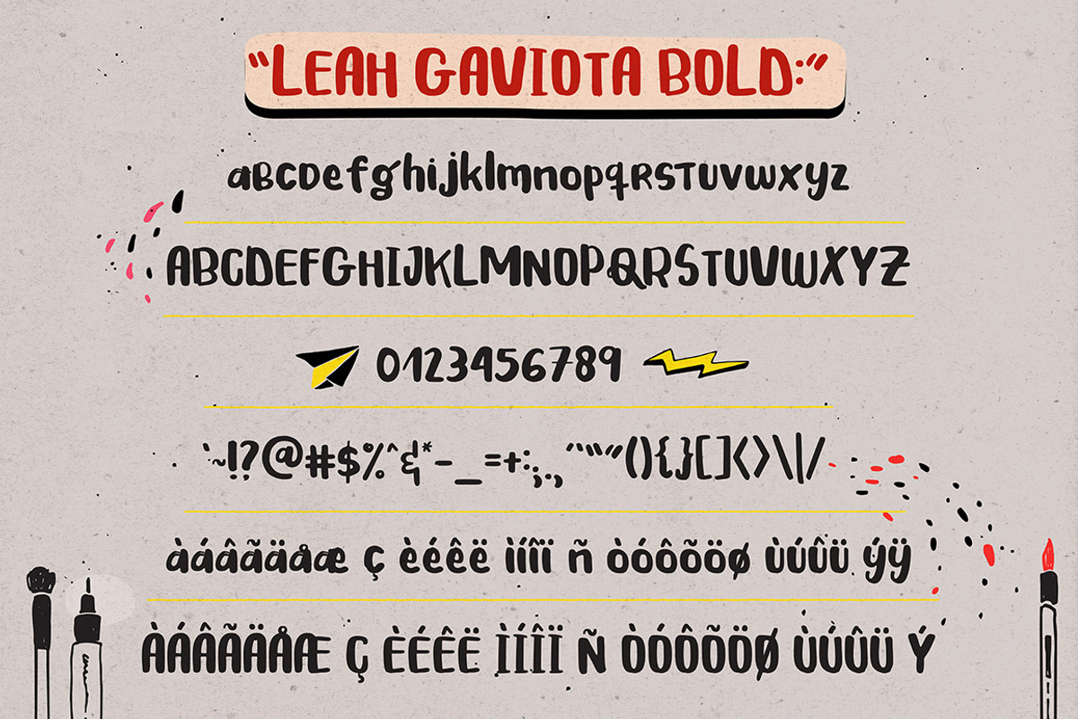 Leah Gaviota Script preview 6
