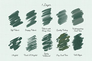 Procreate Acrylic Gouache Brush 16x, a Brush Add-On by Esther Nariyoshi (Thumbnail 2 of 9)