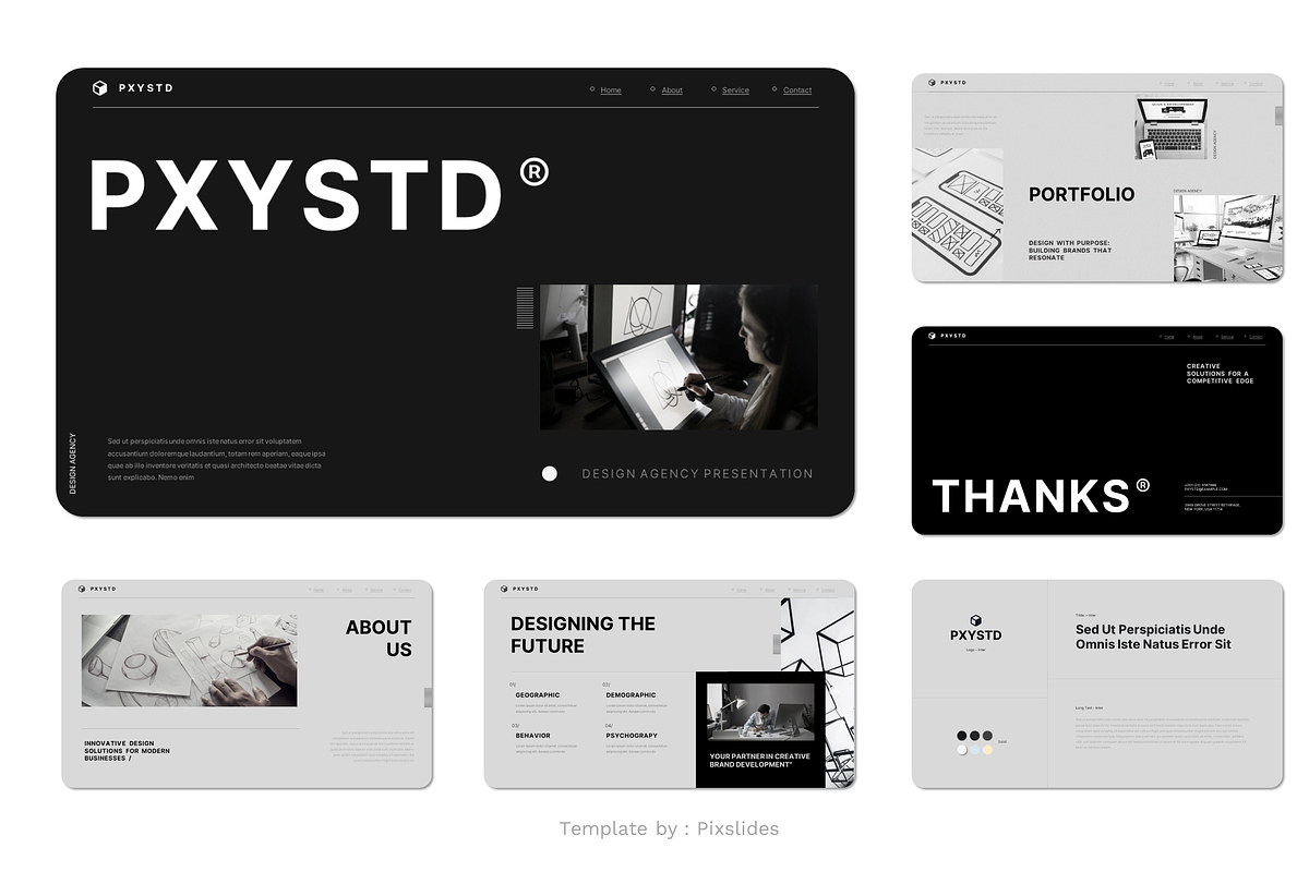 Web Design Agency Keynote, a Presentation Template by Pixslides (Photo 4 of 4)